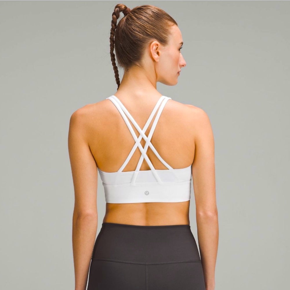 Lululemon Energy Longline Bra - White